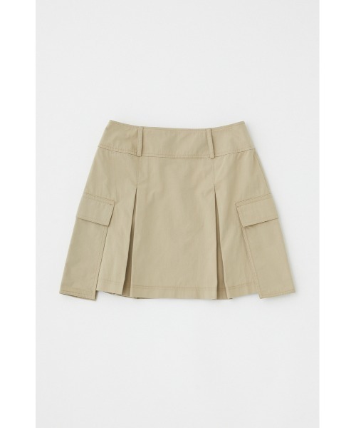 MOUSSY（マウジー）の「MILITARY PLEATS スカート（スカート・レディース・ベージュ/ブラック/オフホワイト・1/2）」の18枚目の写真