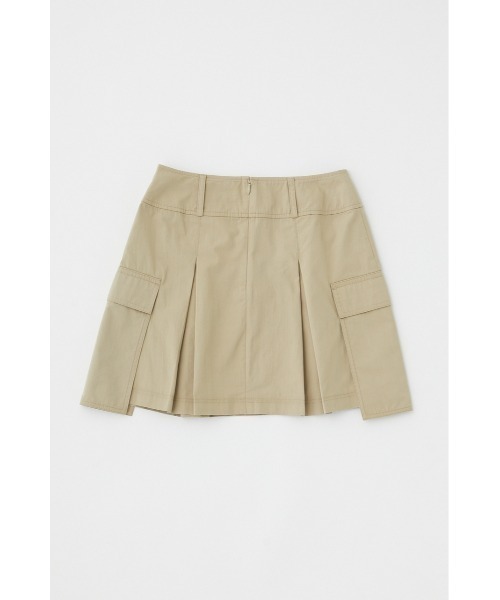 MOUSSY（マウジー）の「MILITARY PLEATS スカート（スカート・レディース・ベージュ/ブラック/オフホワイト・1/2）」の19枚目の写真