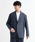 THE TOKYO�i�U�g�E�L���E�j�́u�yTHE TOKYO/�U�g�E�L���E�zWashable High Function Jersey Box Jacket/�E�H�b�V���u���n�C�t�@���N�V�����W���[�W�[�{�b�N�X�W���P�b�g�y�Z�b�g�A�b�v�Ή��z�i�e�[���[�h�W���P�b�g�j�v�b�_�[�N�l�C�r�[