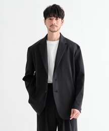 【THE TOKYO/ザトウキョウ】Washable High Function Jersey Box Jacket/ウォッシャブルハイファンクションジャージーボックスジャケット【セットアップ対応】