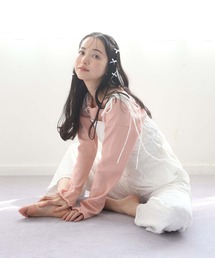 one after another NICE CLAUP | 【flower collection】サーマルトップス(Tシャツ/カットソー)
