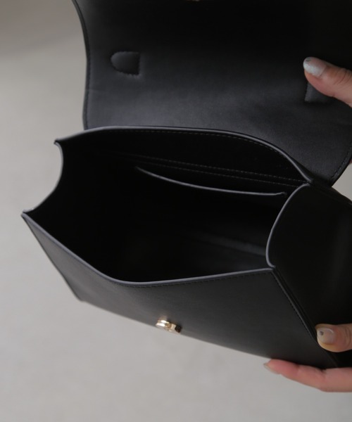 FREE'S MART(フリーズマート)の「◇マーブルクリップバッグ(ショルダーバッグ・レディース・ブラック/ホワイト/ブラック系その他・フリ-)」の11枚目の写真