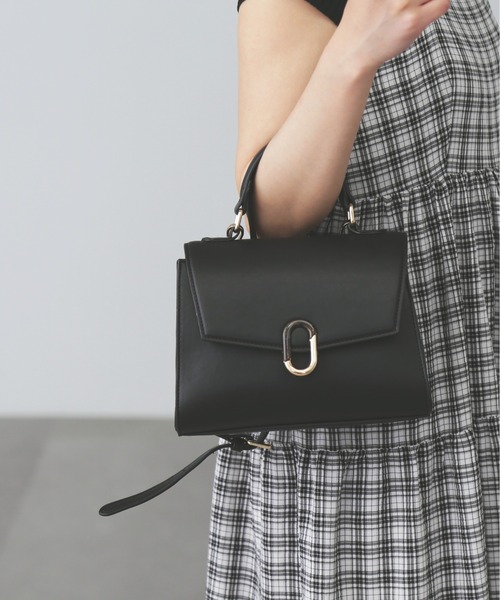 FREE'S MART(フリーズマート)の「◇マーブルクリップバッグ(ショルダーバッグ・レディース・ブラック/ホワイト/ブラック系その他・フリ-)」の12枚目の写真