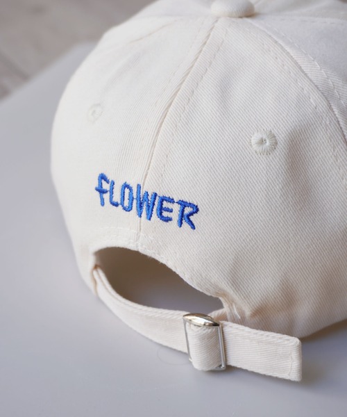 Bambin（ボンバン）の「【 Bambin / ボンバン 】 フラワー 刺繍 カラー キャップ（キャップ・キッズ・ピンク/ブルー/アイボリー/ブラック/ベージュ・FREE）」の17枚目の写真