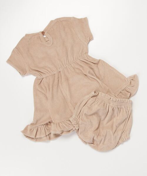 【セール】『Quincy Mae』TERRY DRESS SET | BLUSH（その他ベビー用品）｜Quincy Mae（クインシーメイ）