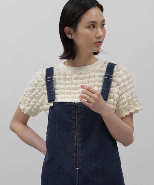 LAKOLE（ラコレ）の「ポップコ－ンTEE / 121034（Tシャツ/カットソー・レディース・ブラック/アイボリー/その他6/その他8・SMALL/MEDIUM）」の11枚目の写真