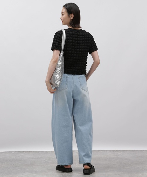 LAKOLE（ラコレ）の「ポップコ－ンTEE / 121034（Tシャツ/カットソー・レディース・ブラック/アイボリー/その他6/その他8・SMALL/MEDIUM）」の5枚目の写真