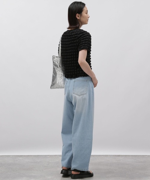 LAKOLE（ラコレ）の「ポップコ－ンTEE / 121034（Tシャツ/カットソー・レディース・ブラック/アイボリー/その他6/その他8・SMALL/MEDIUM）」の6枚目の写真