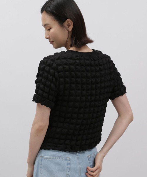 LAKOLE（ラコレ）の「ポップコ－ンTEE / 121034（Tシャツ/カットソー・レディース・ブラック/アイボリー/その他6/その他8・SMALL/MEDIUM）」の8枚目の写真