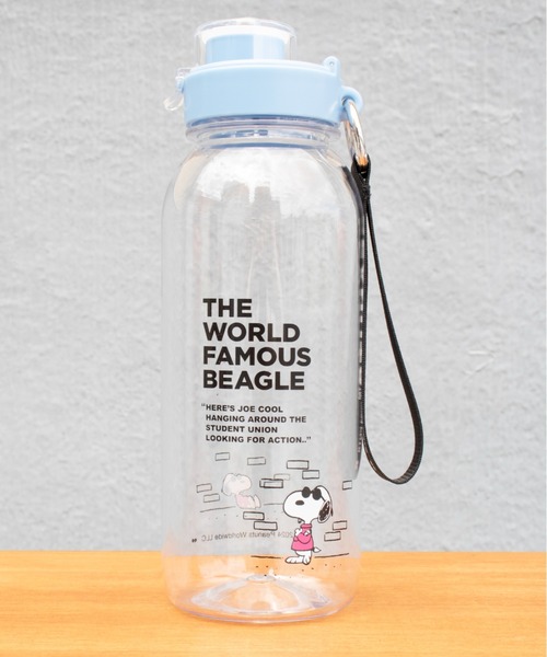 PEANUTS（ピーナッツ）の「〈PEANUTS/ピーナッツ〉DRINK BOTTLE WITH STRAP/ドリンク ボトル with ストラップ（水筒・レディース・グリーン/クリア/レッド/ブラック/オレンジ/ピンク・ONE SIZE）」の15枚目の写真