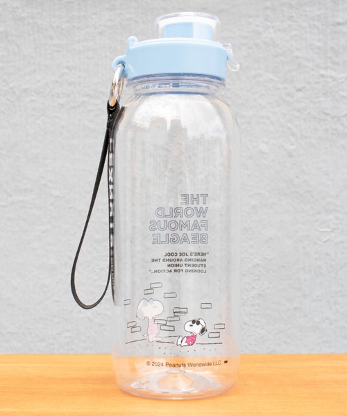 PEANUTS（ピーナッツ）の「〈PEANUTS/ピーナッツ〉DRINK BOTTLE WITH STRAP/ドリンク ボトル with ストラップ（水筒・レディース・グリーン/クリア/レッド/ブラック/オレンジ/ピンク・ONE SIZE）」の16枚目の写真