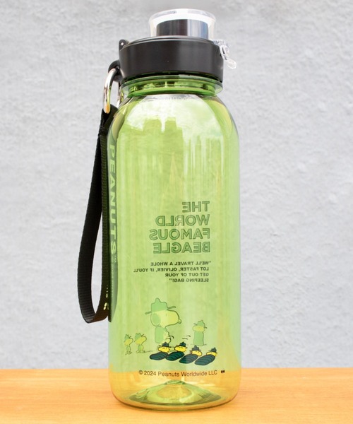 PEANUTS（ピーナッツ）の「〈PEANUTS/ピーナッツ〉DRINK BOTTLE WITH STRAP/ドリンク ボトル with ストラップ（水筒・レディース・グリーン/クリア/レッド/ブラック/オレンジ/ピンク・ONE SIZE）」の18枚目の写真