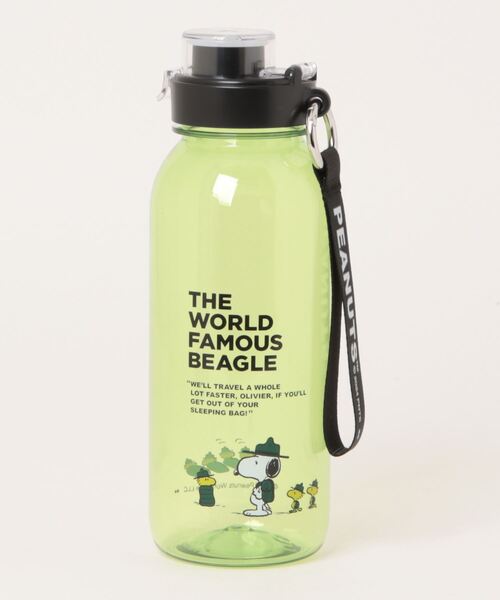 PEANUTS（ピーナッツ）の「〈PEANUTS/ピーナッツ〉DRINK BOTTLE WITH STRAP/ドリンク ボトル with ストラップ（水筒・レディース・グリーン/クリア/レッド/ブラック/オレンジ/ピンク・ONE SIZE）」の21枚目の写真