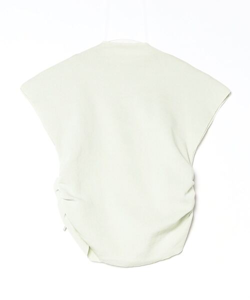 Jasmine Grandiflorum(ジャスミングランディフローラム)の「【Jasmine】リボンノンスリーブニットトップス (SS)(Tシャツ/カットソー・レディース・ブラック/ブルー/ベージュ/ライトグリーン/ピンク・FREE)」の6枚目の写真