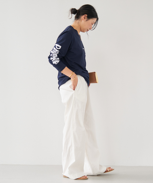 未使用Deuxieme Classe Stretch twill タックパンツ Deuxieme Classe（ドゥーズィエムクラス）の「stretch twill