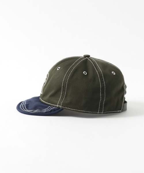 BRAIN DEAD（ブレインデット）の「BRAIN DEAD / ブレインデッド WIRE BRIM 6 PANEL HAT BDS24H01003788（キャップ・メンズ・ブルー系その他/カーキ・FREE）」の3枚目の写真