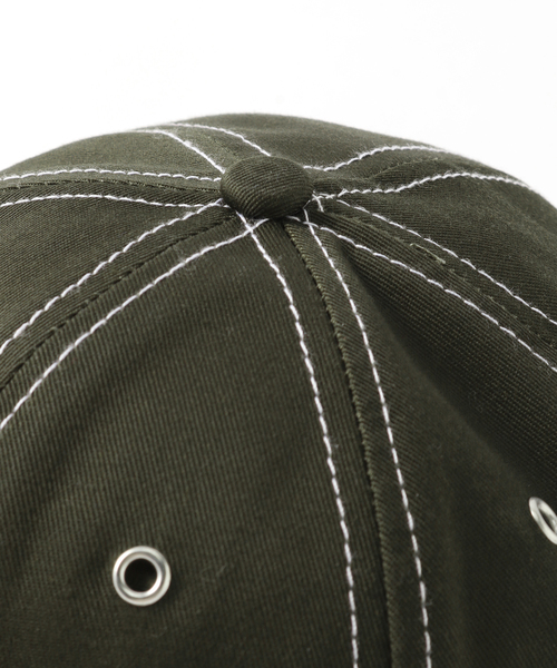 BRAIN DEAD（ブレインデット）の「BRAIN DEAD / ブレインデッド WIRE BRIM 6 PANEL HAT BDS24H01003788（キャップ・メンズ・ブルー系その他/カーキ・FREE）」の13枚目の写真