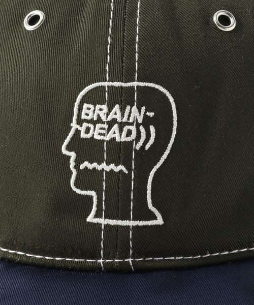 BRAIN DEAD（ブレインデット）の「BRAIN DEAD / ブレインデッド WIRE BRIM 6 PANEL HAT BDS24H01003788（キャップ・メンズ・ブルー系その他/カーキ・FREE）」の12枚目の写真