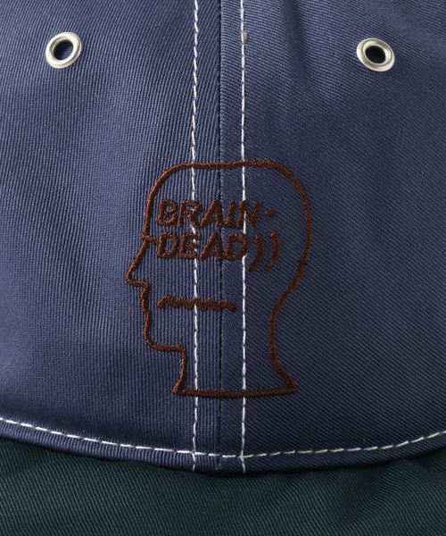 BRAIN DEAD（ブレインデット）の「BRAIN DEAD / ブレインデッド WIRE BRIM 6 PANEL HAT BDS24H01003788（キャップ・メンズ・ブルー系その他/カーキ・FREE）」の11枚目の写真