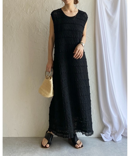 SS25 ■Toteme■ ノースリーブ ロングワンピース SS25 □Toteme□ ノースリーブ ロングワンピース (toteme