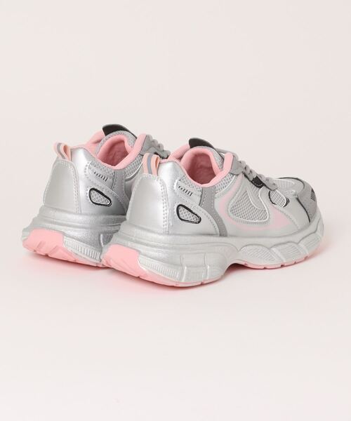 sevens(セブンズ)の「【sevens】シルバーダッドスニーカー(スニーカー・レディース・ピンク/シルバー・24/23.5/23)」の15枚目の写真