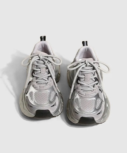 sevens（セブンズ）の「【sevens】シルバーダッドスニーカー