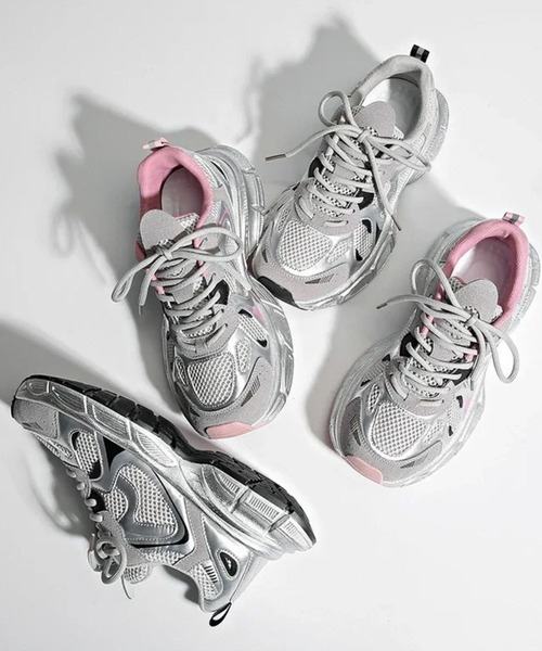 sevens（セブンズ）の「【sevens】シルバーダッドスニーカー