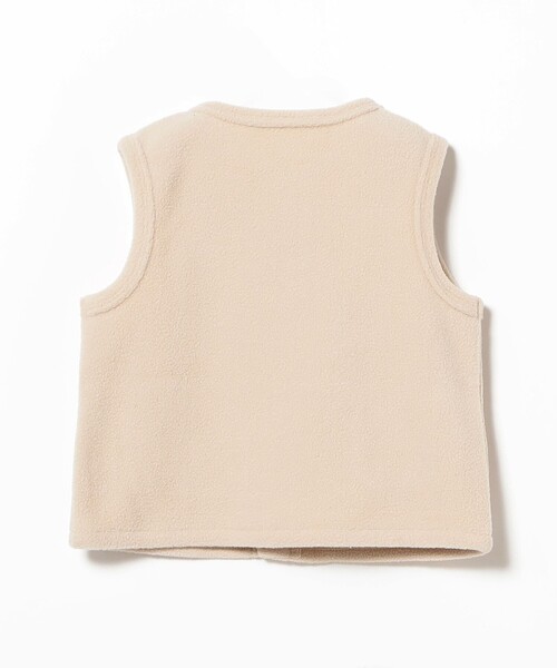 こども ビームス（コドモビームス）の「ベビー フリース ベスト 2024（70～80cm）（ベスト・キッズ・レッド系その他7/ホワイト系その他5/グリーン・80/70）」の13枚目の写真