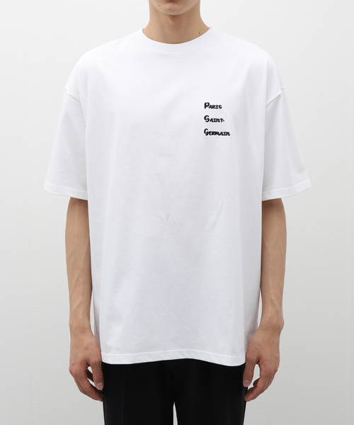 PARIS SAINT-GERMAIN(パリサンジェルマン)の「PSG JP Tsuru embroidery TEE(Tシャツ/カットソー・メンズ・ブラック/ホワイト・X-LARGE/LARGE/MEDIUM)」の3枚目の写真