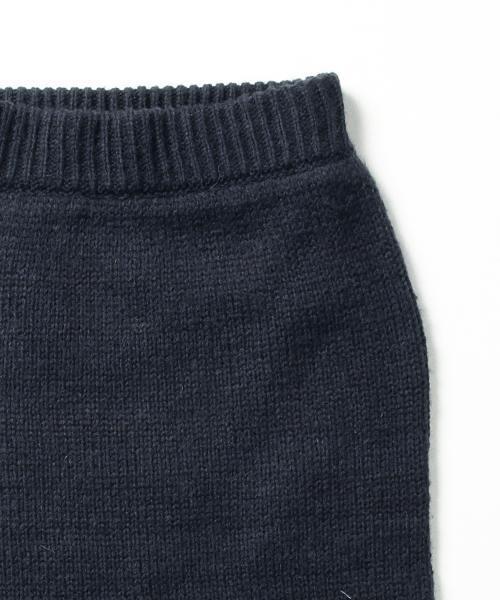 Ray BEAMS（レイビームス）の「Ray BEAMS / フリンジ ヘム ニット スカート（スカート・レディース・ブラウン系その他/ネイビー・1/0）」の11枚目の写真