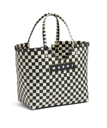 MARNI market マルニ ラブバスケット 赤 チェック かごバッグ レッド&ホワイト MARNI MARKET LOVE BASKET | Marni