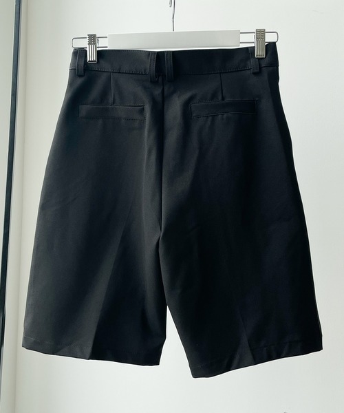 SEN TOKYO（セントーキョー）の「洗練大人カジュアル。タック入り ハーフスラックス（スラックス・メンズ・ブラック/ホワイト・M/L/XL）」の20枚目の写真