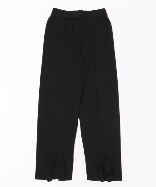 DONOBAN(ドノバン)の「ミラノリブフリルパンツ(その他パンツ・レディース・ネイビー/グレー/ブラック・LONG/SHORT)」の7枚目の写真