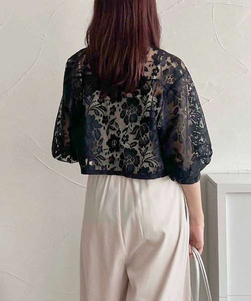 apres jour clair(アプレジュールクレア)の「【apres jour clair】アソートショートシアーシャツ【ZOZOTOWN限定アイテム】(シャツ/ブラウス・レディース・オフホワイト/ブラック系その他/サックスブルー/ホワイト系その他・フリー/X-LARGE)」の19枚目の写真