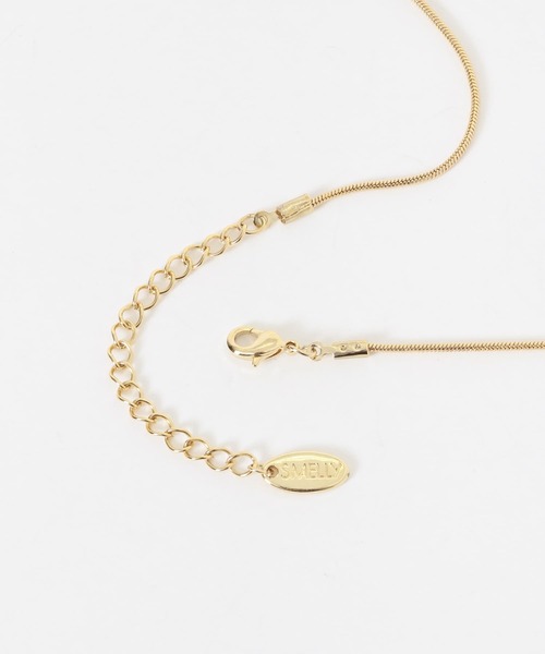 SMELLY(スメリー)の「オーバルロングネックレス(ネックレス・レディース・ゴールド・-)」の5枚目の写真