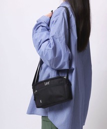 Lee | Lee/リー ロゴ ワンポイント刺繍 撥水 スクエア ショルダーバッグ/レディース メンズ(ショルダーバッグ)