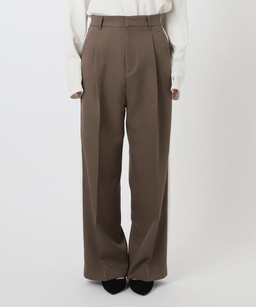 SLOBE IENA(スローブイエナ)の「パウダーツイルサイドラインスラックス(スラックス・レディース・グレー/ベージュ・36/38)」の18枚目の写真