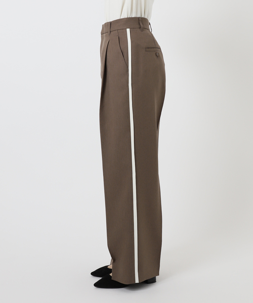 SLOBE IENA(スローブイエナ)の「パウダーツイルサイドラインスラックス(スラックス・レディース・グレー/ベージュ・36/38)」の19枚目の写真