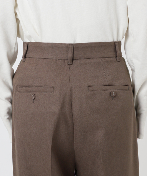 SLOBE IENA(スローブイエナ)の「パウダーツイルサイドラインスラックス(スラックス・レディース・グレー/ベージュ・36/38)」の22枚目の写真