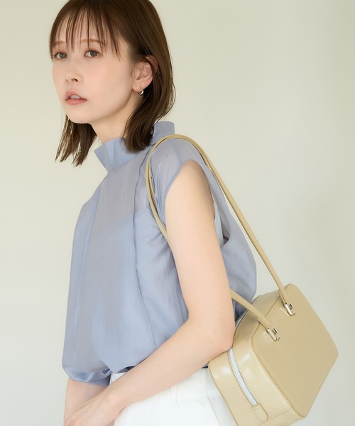 セール】インナーつきシアーブラウス（シャツ/ブラウス）｜ROPE