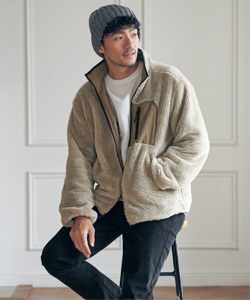 ikka（イッカ）の「ワイドリブニットワッチ（ニットキャップ/ビーニー・メンズ・ネイビー/グレー/ブラック/オリーブ・FREE）」の12枚目の写真