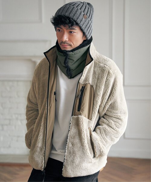 ikka（イッカ）の「ワイドリブニットワッチ（ニットキャップ/ビーニー・メンズ・ネイビー/グレー/ブラック/オリーブ・FREE）」の15枚目の写真