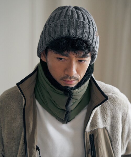 ikka（イッカ）の「ワイドリブニットワッチ（ニットキャップ/ビーニー・メンズ・ネイビー/グレー/ブラック/オリーブ・FREE）」の18枚目の写真