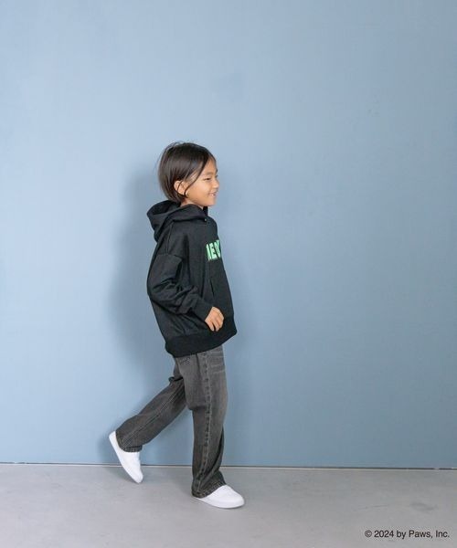 LOWRYS FARM(ローリーズファーム)の「GARFIELDパーカー 142349(パーカー・キッズ・ブラック/ホワイト・110cm/120cm/130cm/140cm/150cm)」の15枚目の写真