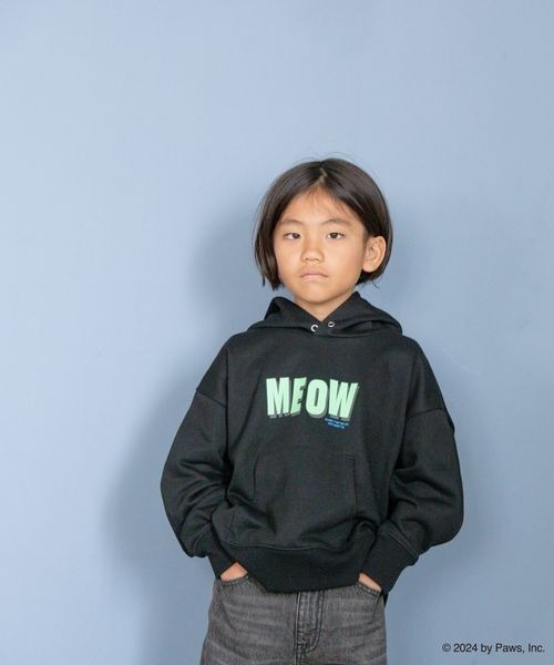 LOWRYS FARM(ローリーズファーム)の「GARFIELDパーカー 142349(パーカー・キッズ・ブラック/ホワイト・110cm/120cm/130cm/140cm/150cm)」の17枚目の写真