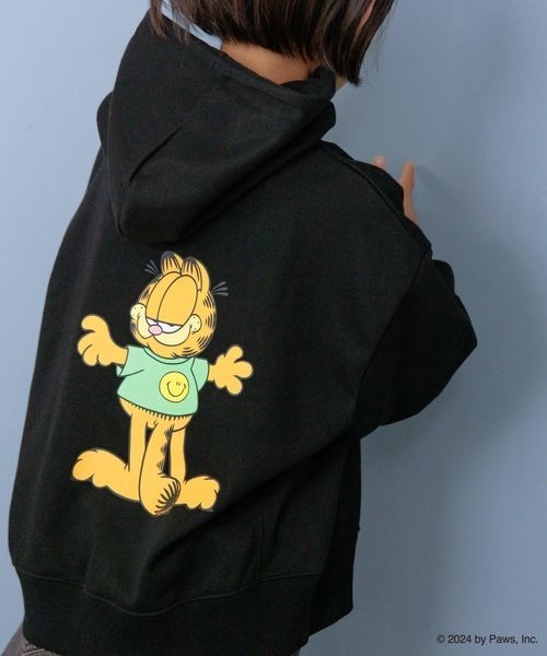 LOWRYS FARM(ローリーズファーム)の「GARFIELDパーカー 142349(パーカー・キッズ・ブラック/ホワイト・110cm/120cm/130cm/140cm/150cm)」の22枚目の写真
