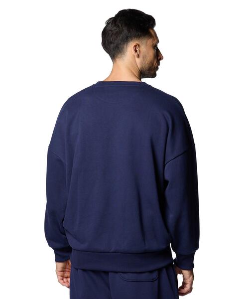 UNDER ARMOUR(アンダーアーマー)の「UAアイコン ヘビーウェイト テリー オーバーサイズ クルー(ライフスタイル/メンズ)(スウェット・メンズ・ネイビー・S/XL/M/3XL/L/2XL)」の12枚目の写真