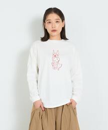 ADIEU TRISTESSE | heso　ドローイングロングTシャツ(Tシャツ/カットソー)
