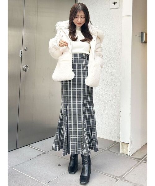 MERCURYDUO（マーキュリーデュオ）の「エコファーコート フーデッド