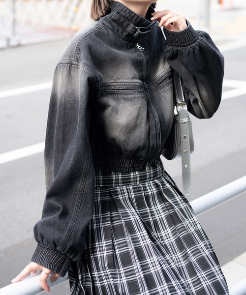 セール】WEGO/ヴィンテージウォッシュバイカージャケット セール】WEGO/ヴィンテージウォッシュバイカージャケット
